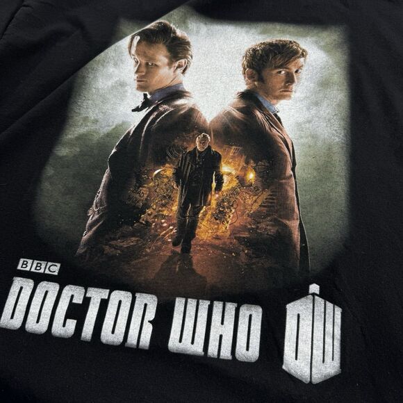 Doctor Who BBC 2012 Cinema Event Black T-shirt Size XL - Picture 3 of 4